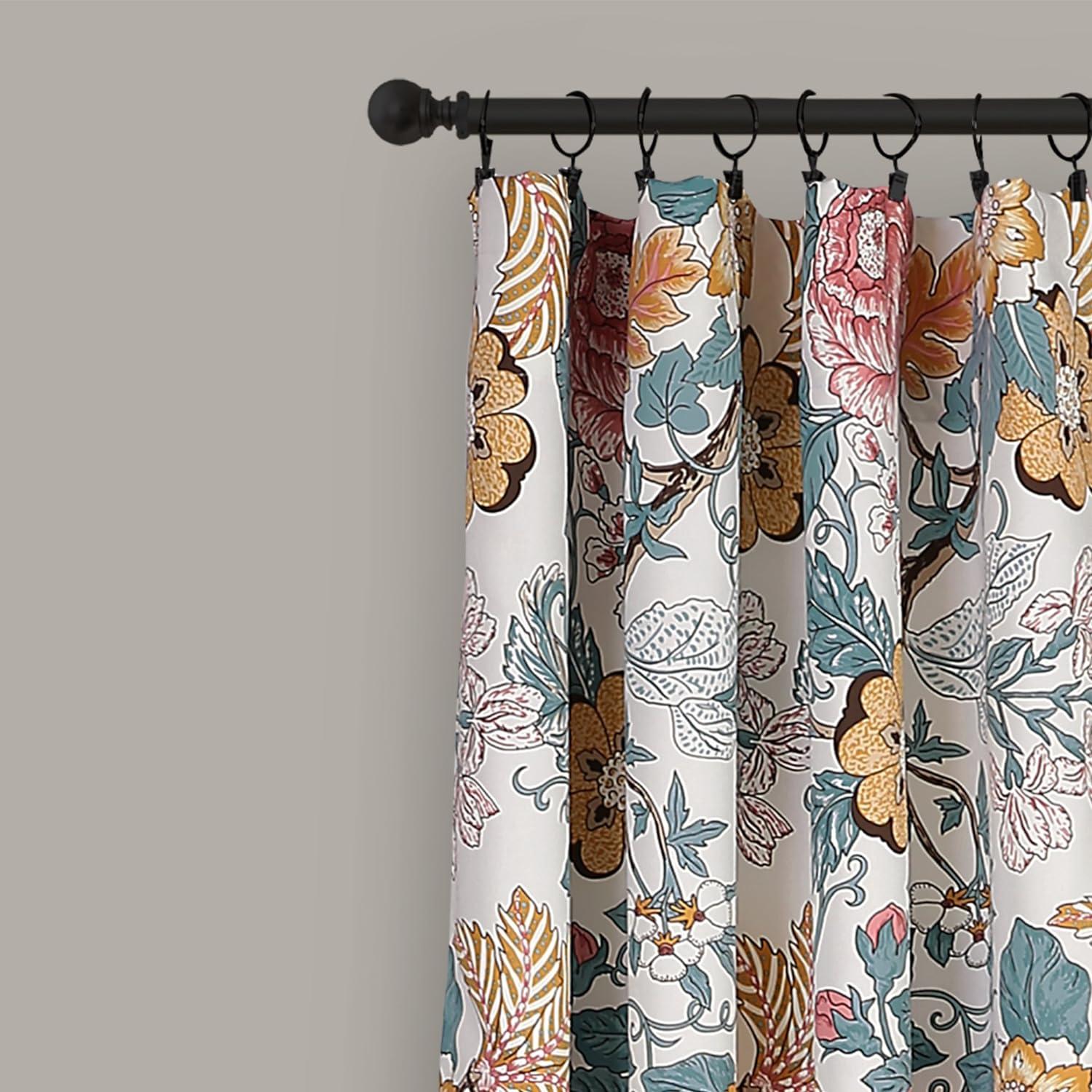Lush Decor Polyester Room Darkening Curtain Pair (Set of 2)