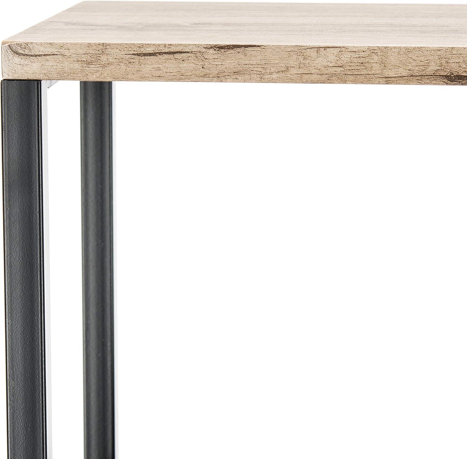 Natasha Etagere - FOX4273 - Oak/Black - Safavieh Couture