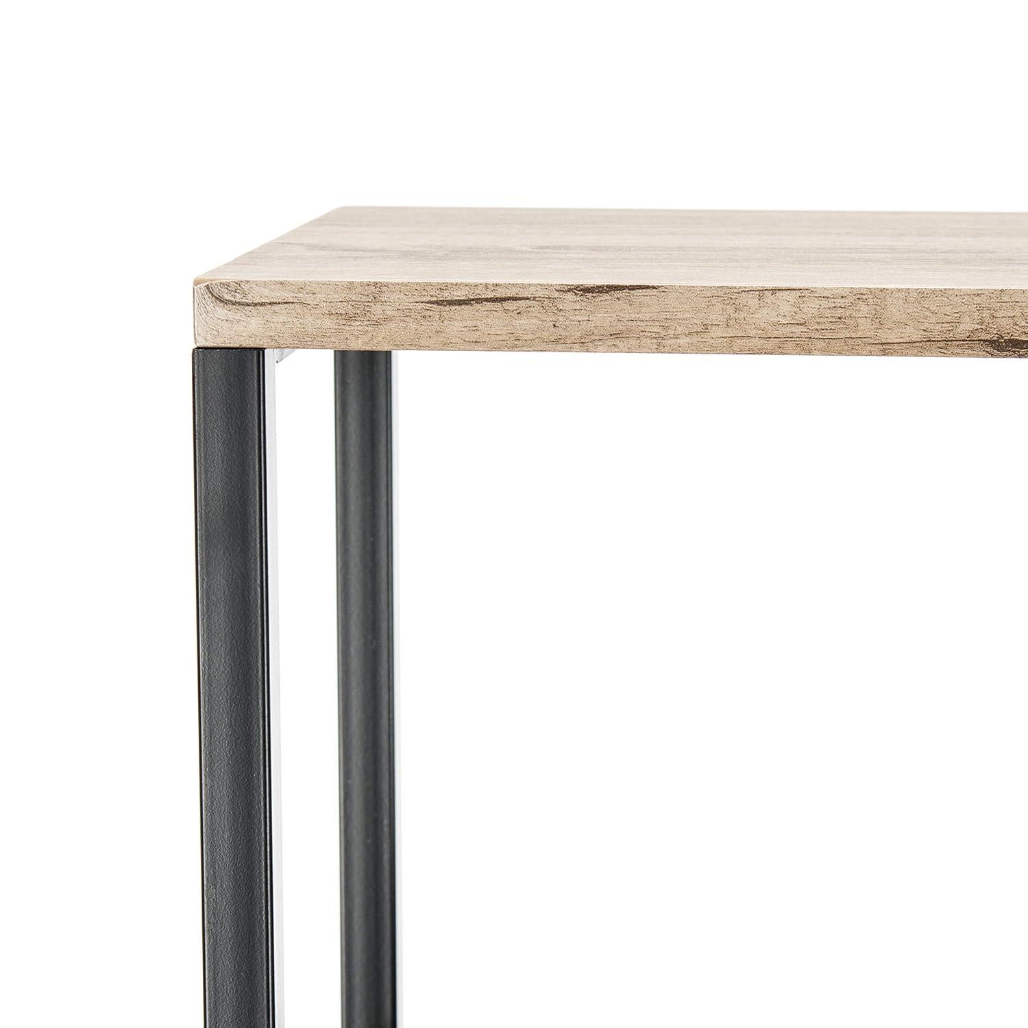 Natasha Etagere - FOX4273 - Oak/Black - Safavieh Couture