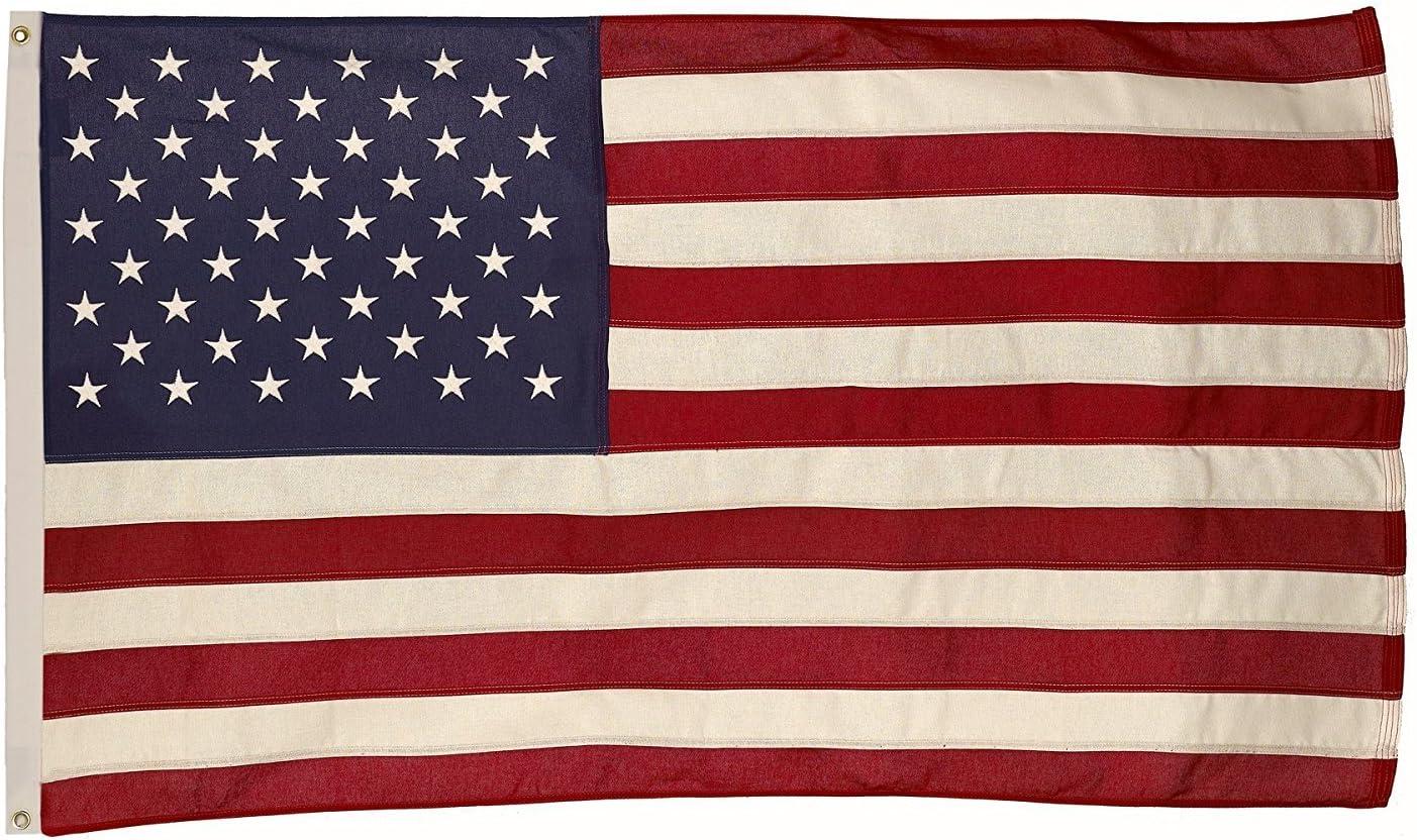 Valley Forge 3' x 5' Sewn Cotton USA Flag