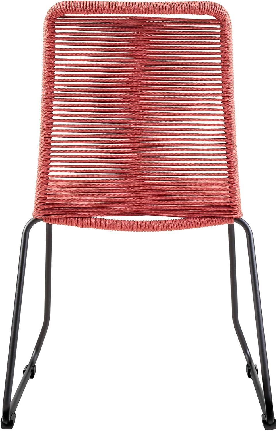 Edara Outdoor Stacking Dining Side Chair