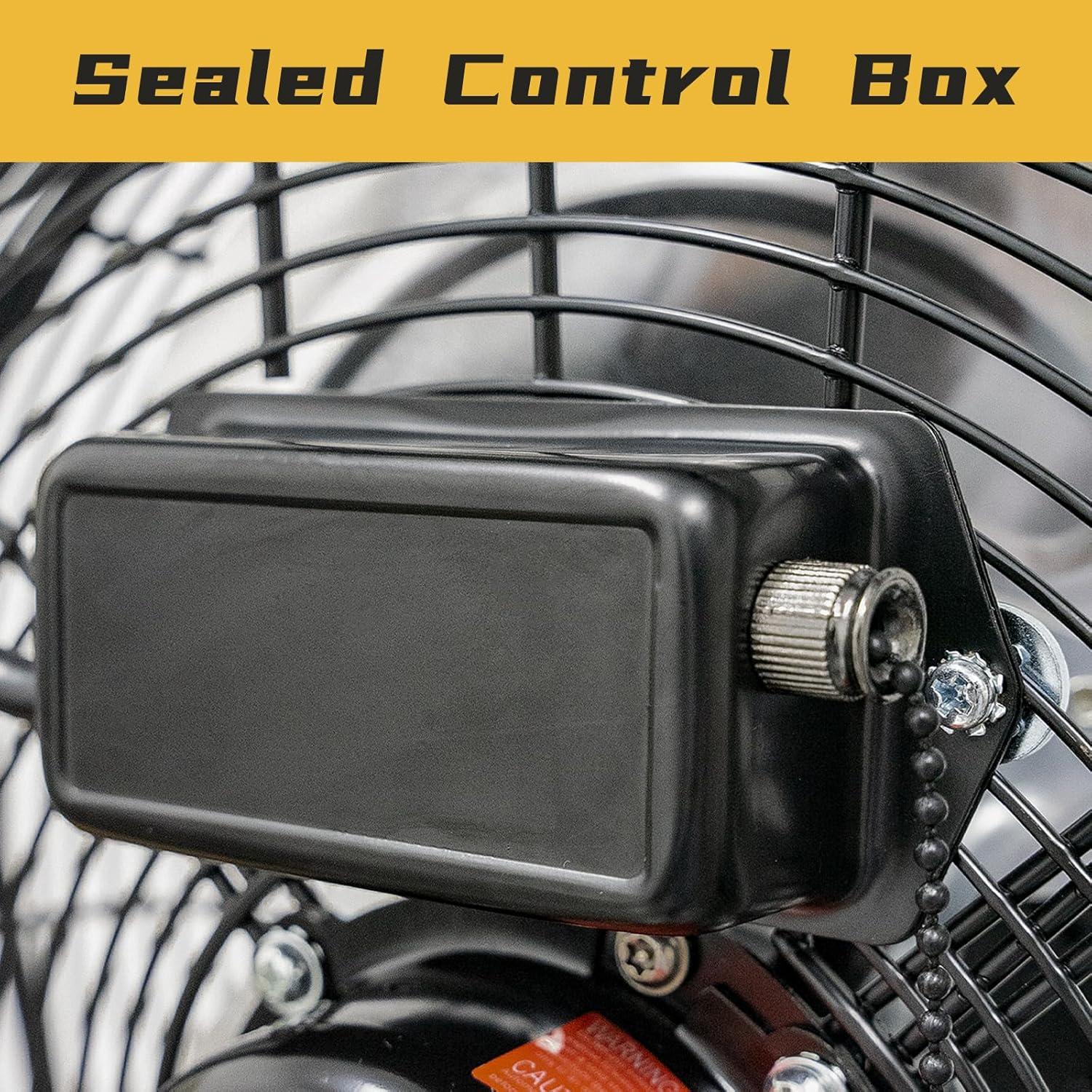 1.78 in. 4-Speeds Personal Fan in White, 10000mAh Portable Neck Fan, Rechargeable, 360° All Around Cooling