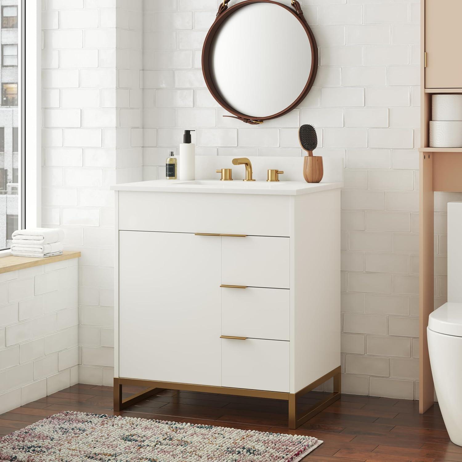 CosmoLiving by Cosmopolitan Leona 24” Bathroom Vanity