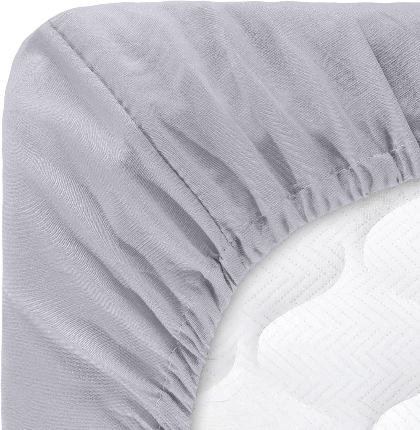 Series 1200 Brushed Microfiber Sheet Set - Wrinkle, Stain & Fade Resistant Bed Linens & Pillowcases