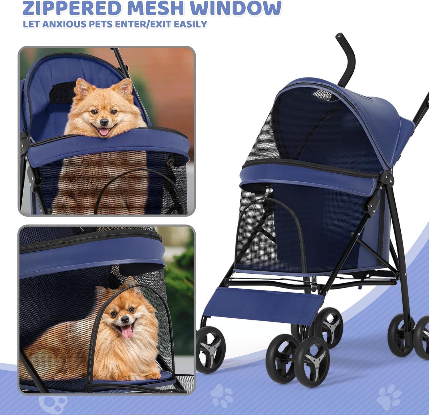 Foldable Pet Stroller