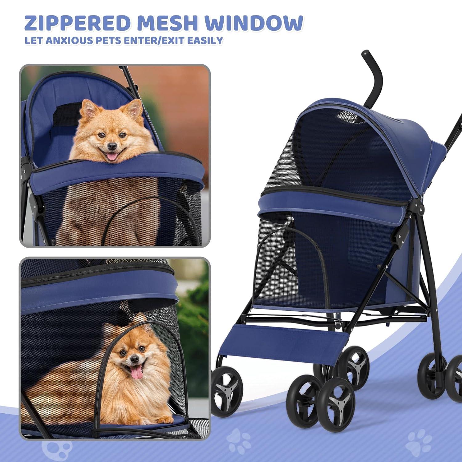 Foldable Pet Stroller