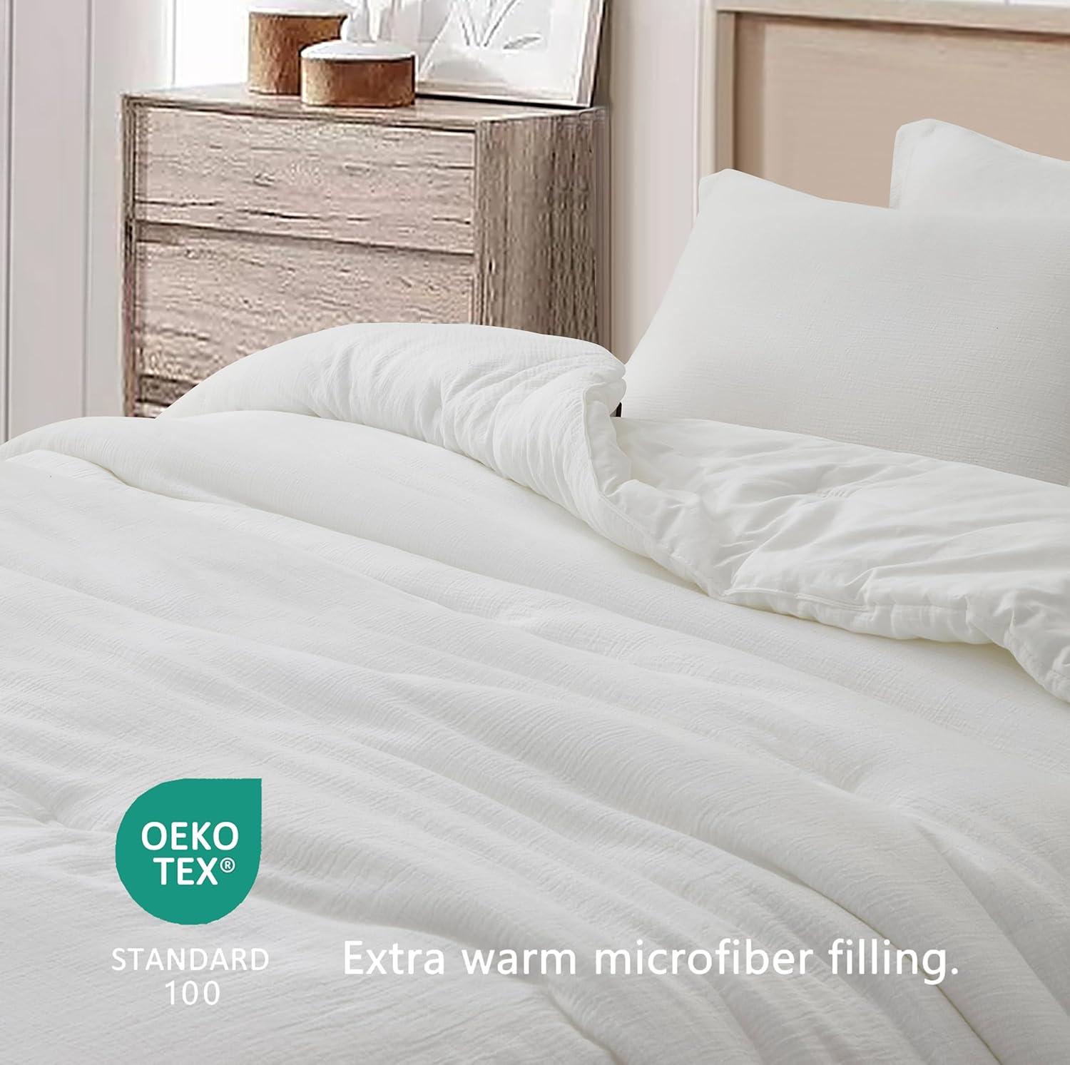 Chezmoi Collection Breeze Cotton Gauze Comforter Bedding Set