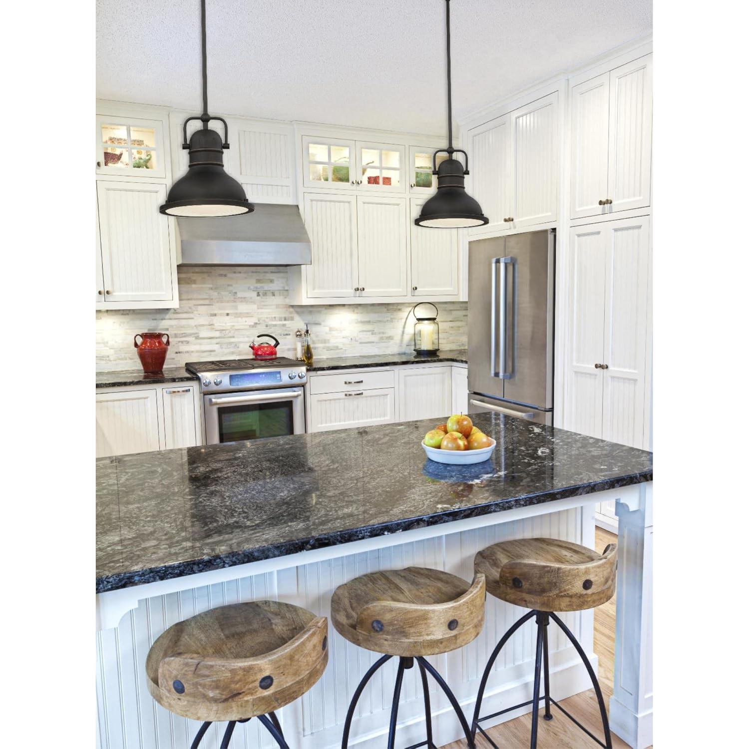 Westinghouse Lighting 63087A Boswell One - Light LED Mini Pendant, Oil Rubbed Bronze