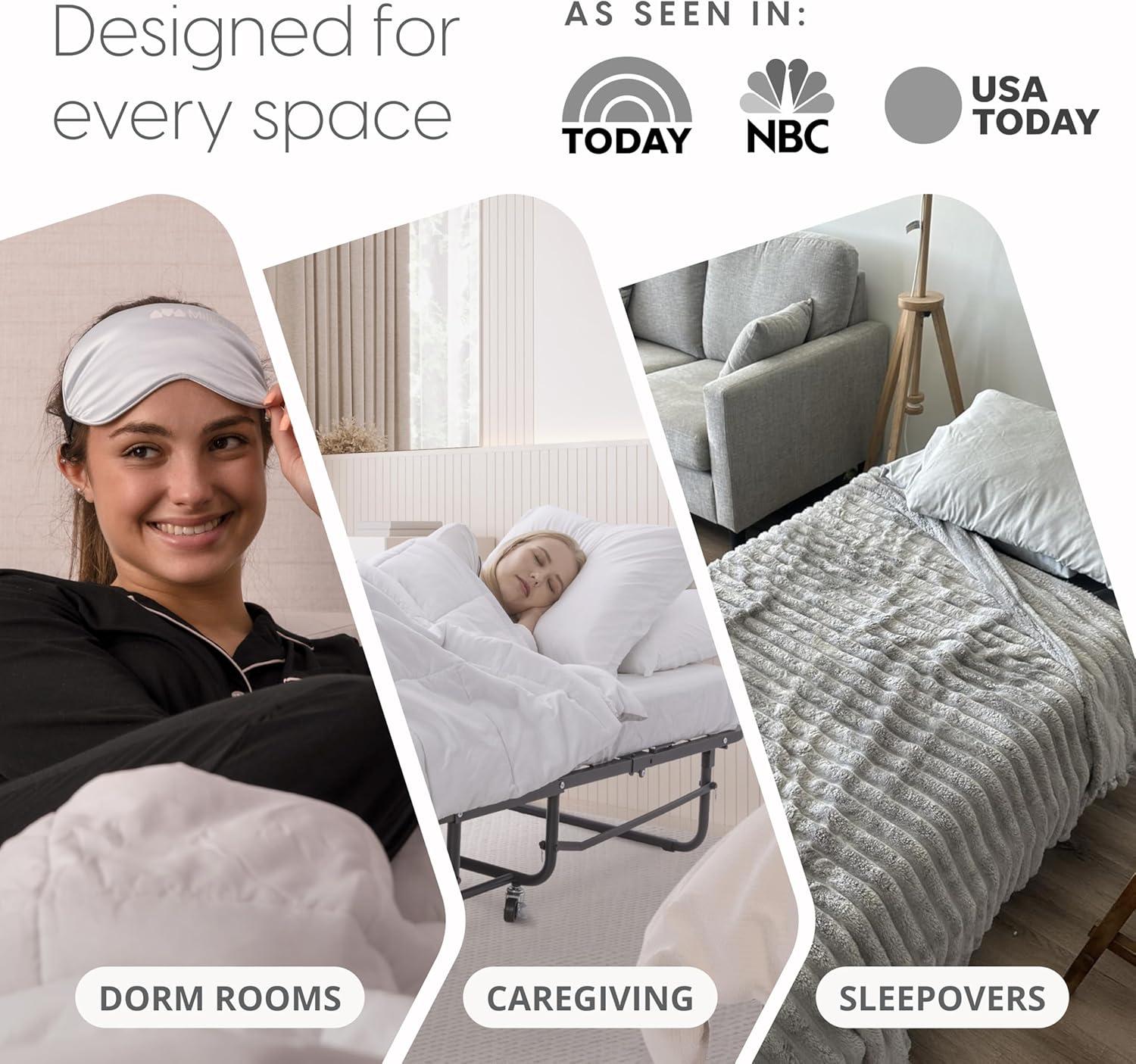 Milliard Diplomat Folding Bed-Cot Size