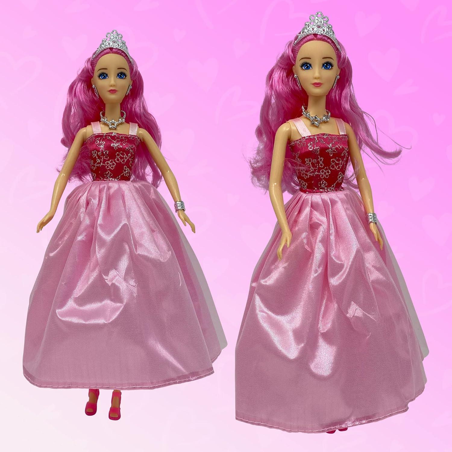 The New York Doll Collection 11.5 Inch Princess Dolls Pack