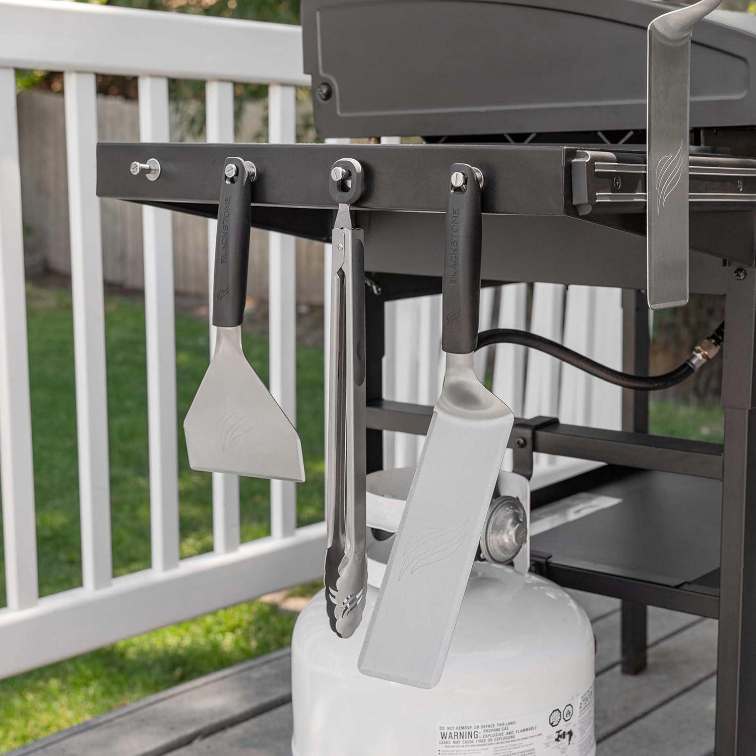 Blackstone Portable Outdoor Gas Griddle 4 Burner Propane Flat Top Grill, BBQ Cooking Station for Camping and Backyard, 36 Inch Cooking Surface, Black