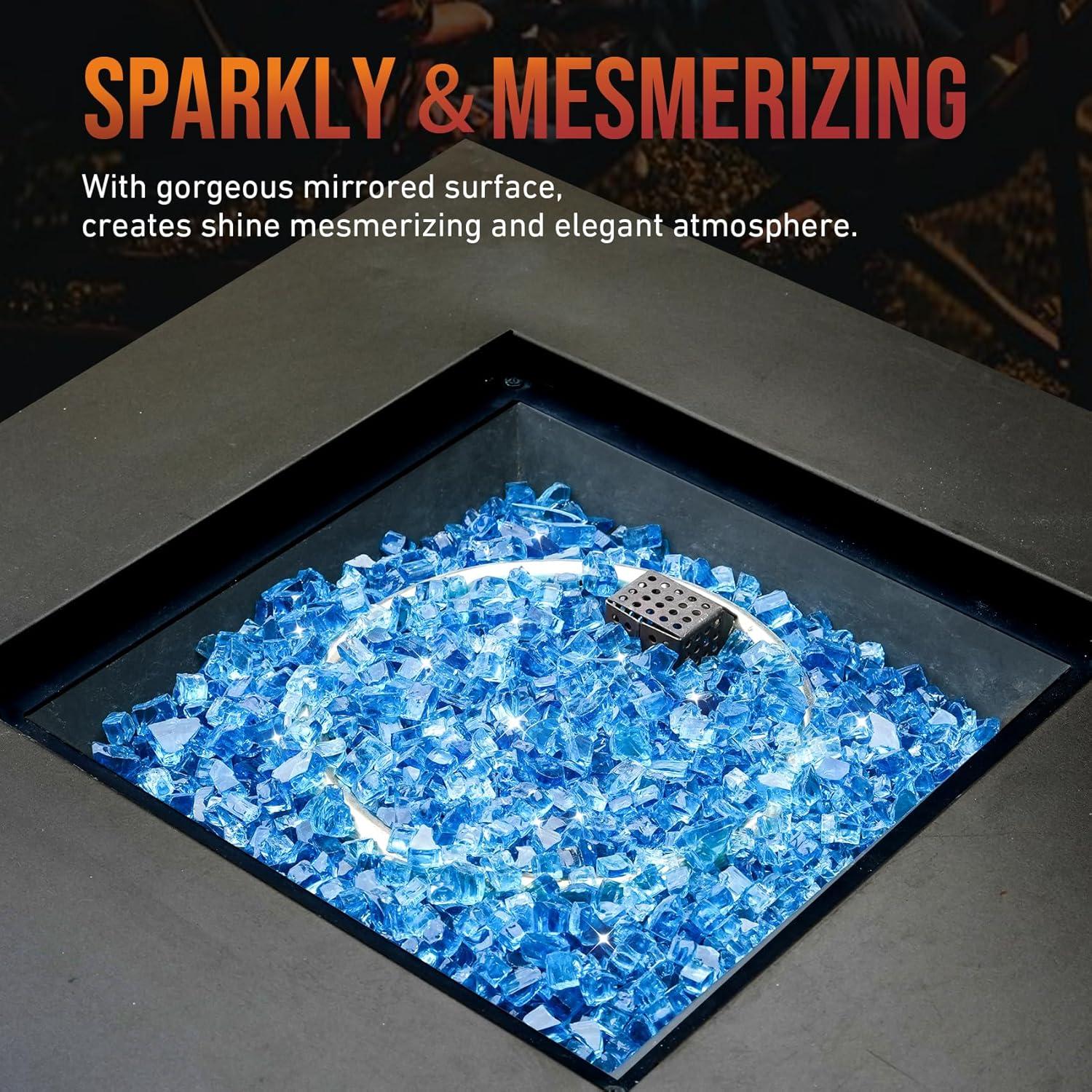 American Fireglass 1/2" Fire Pit Glass