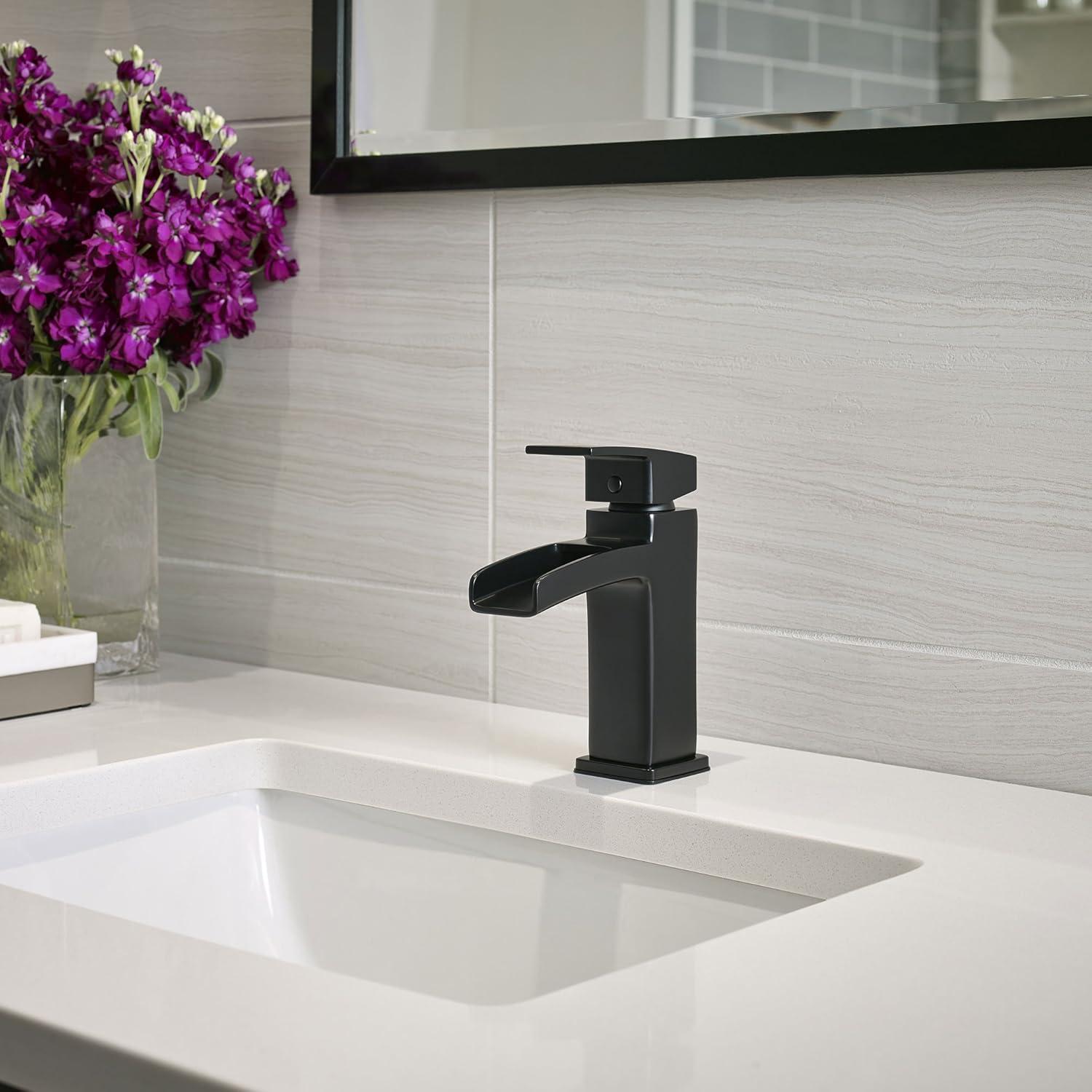 Kenzo Single Control Centerset Bathroom Faucet