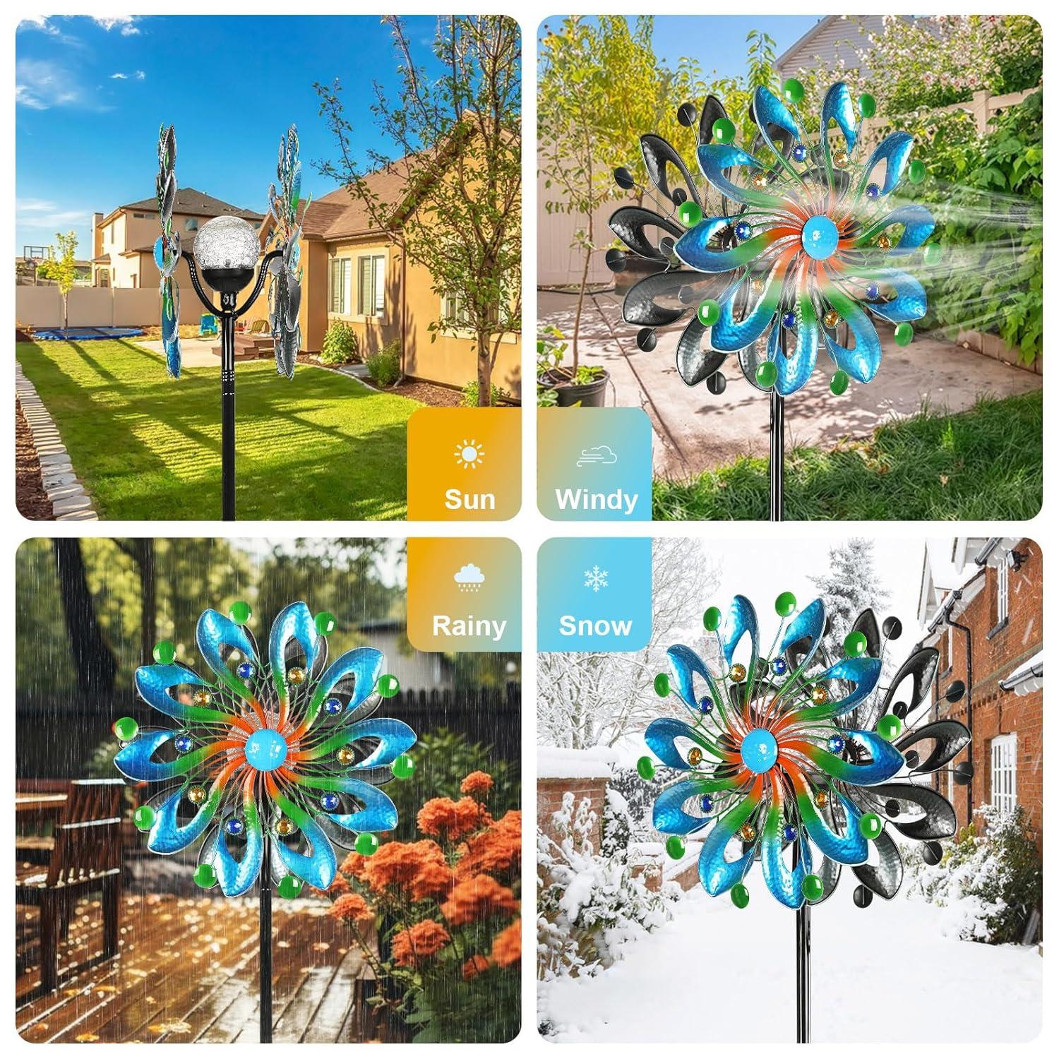 Solar Wind Sculptures and Rotators