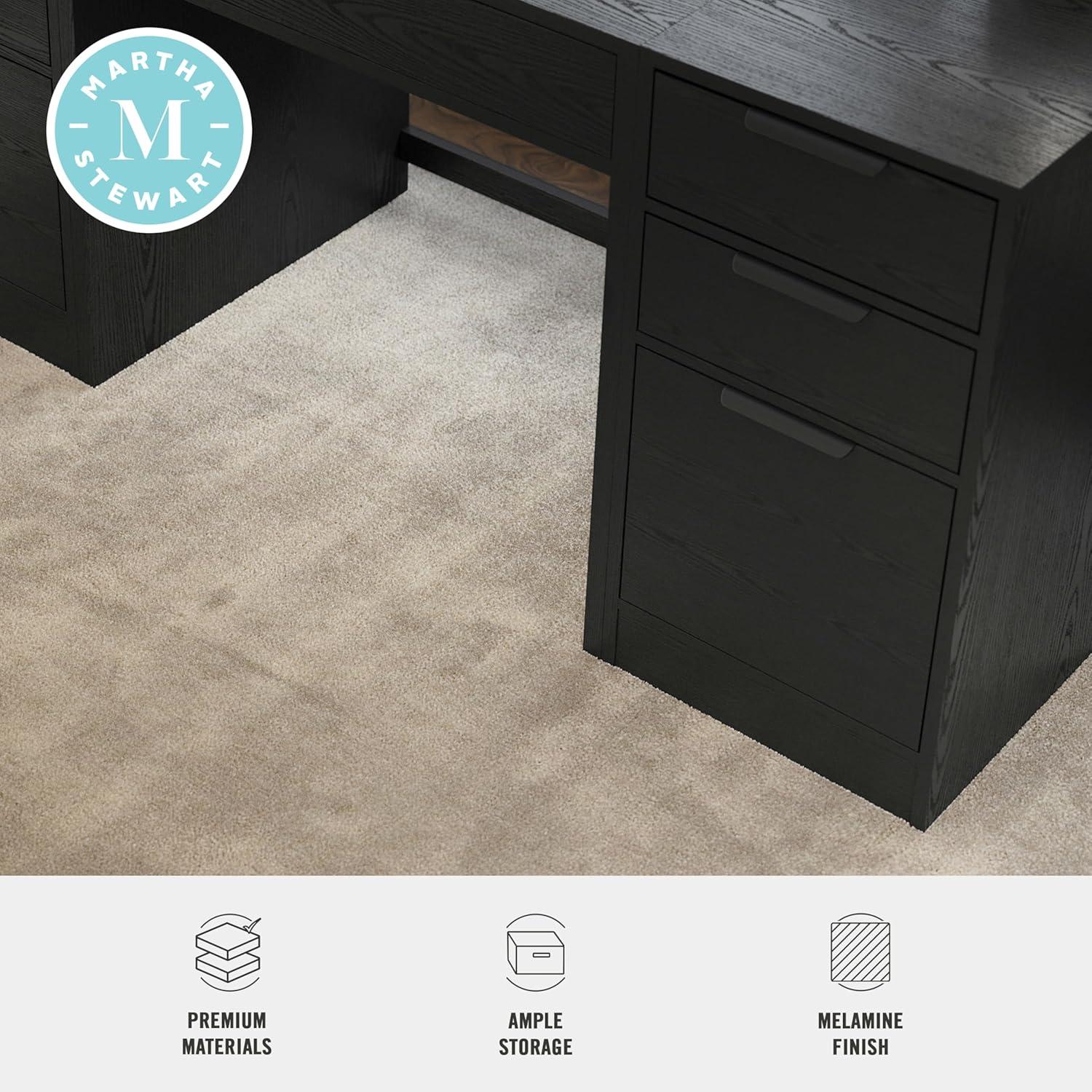 Martha Stewart Martha Stewart Kayden Home Office Modular 3 Drawer File Cabinet