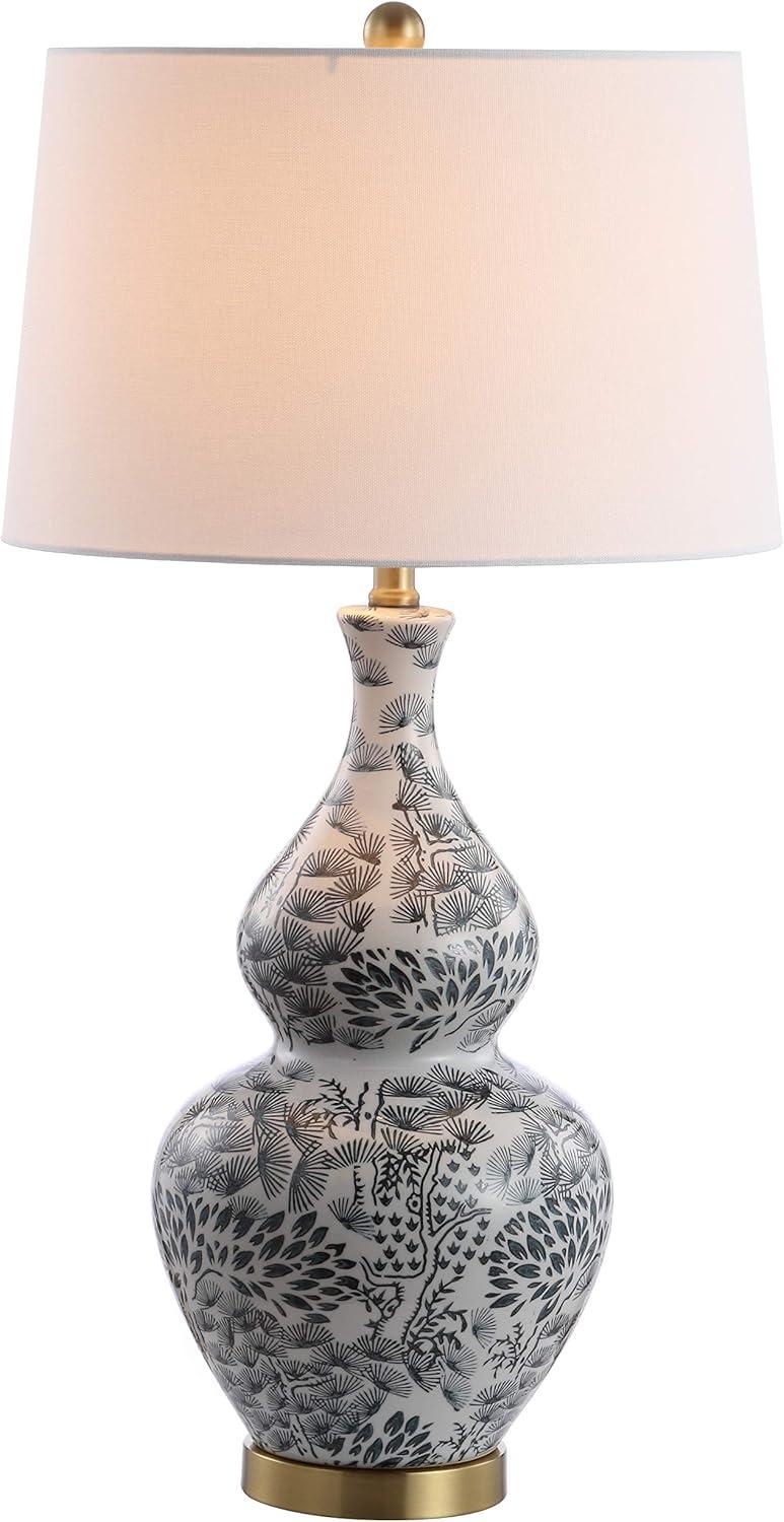 Alder Table Lamp (Set of 2) - Black/White - Safavieh.