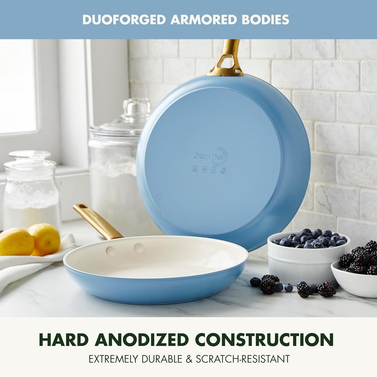 GreenPan ™ Reserve Sky Blue 10" and 12" Fry Pans Set