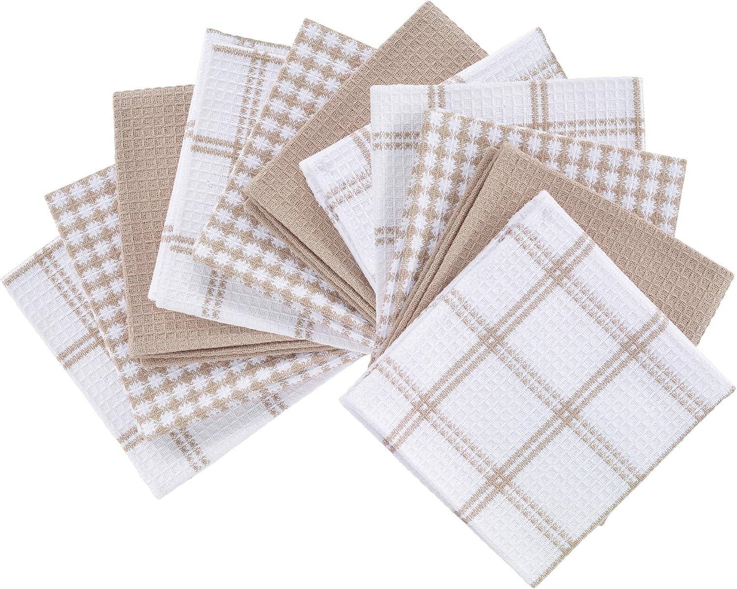 T-fal Flat Waffle Kitchen Dishcloth Set