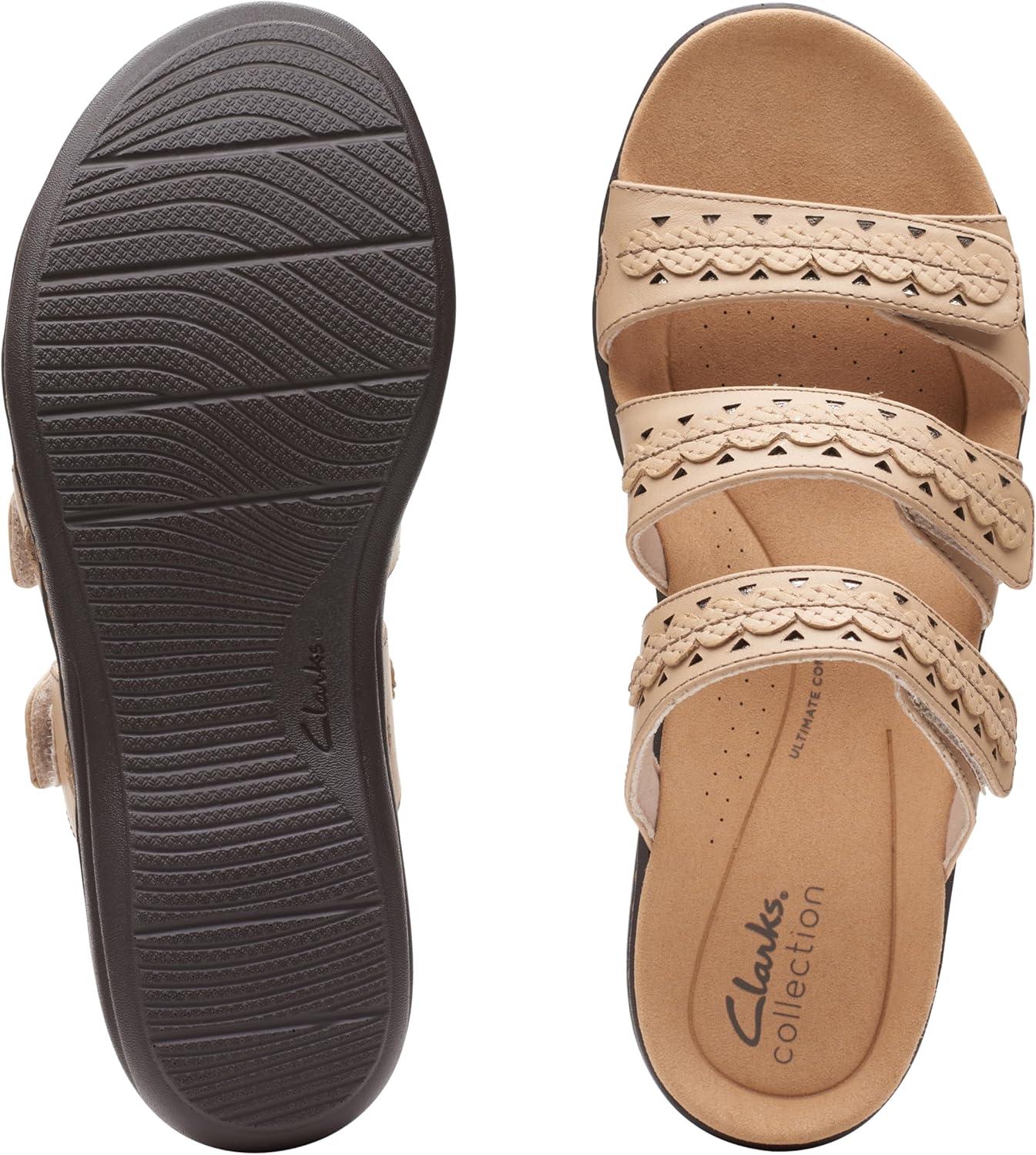 Laurieann Cove Casual Sand Genuine Leather Women's Slide