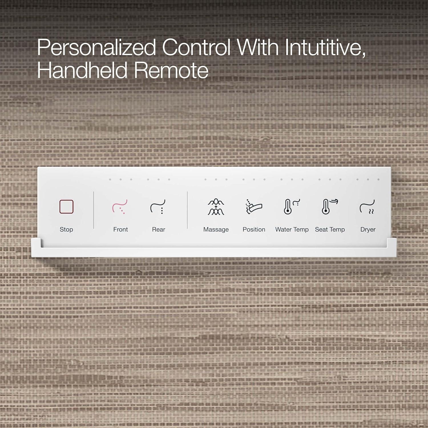 Kohler Purewash E580 Elongated Bidet Toilet Seat K-32330-0