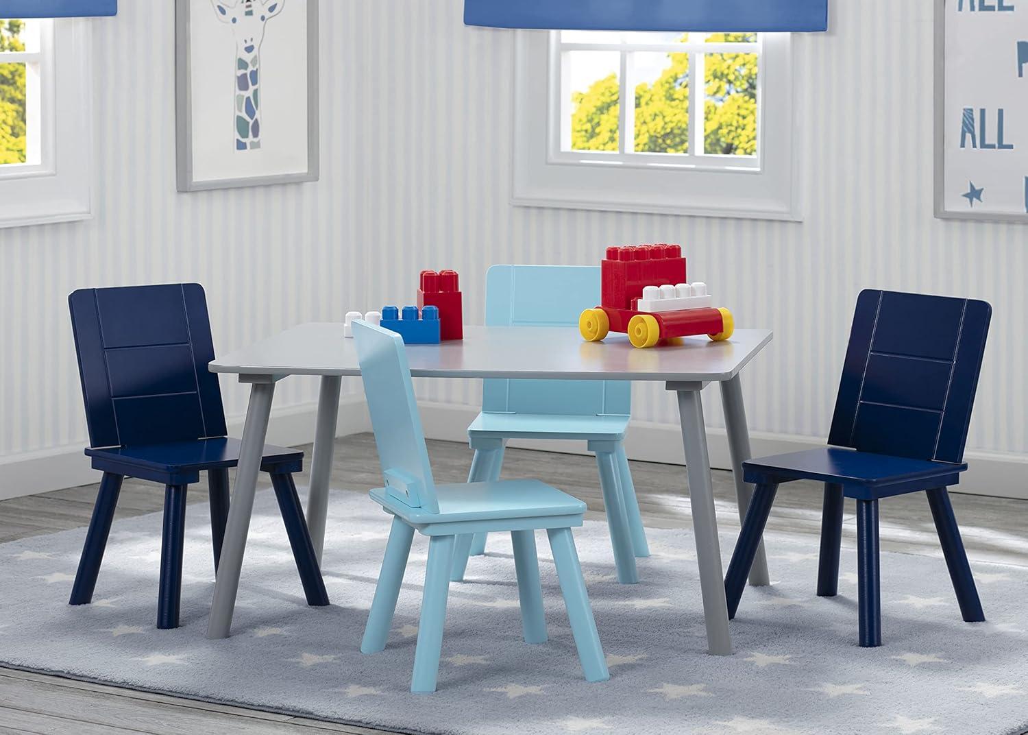 Delta Children Kids' Table and Chair Set 4 Chairs Included