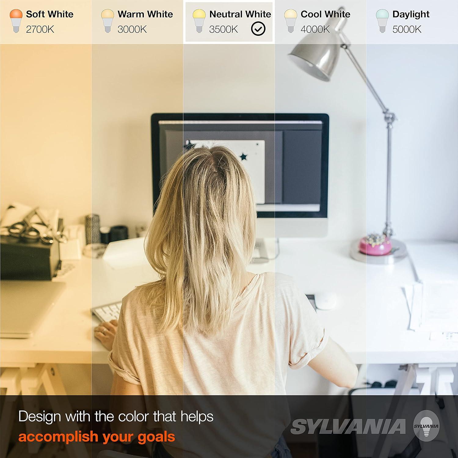 Sylvania 78099 Non Dimmable LED Light Bulb, 12 W