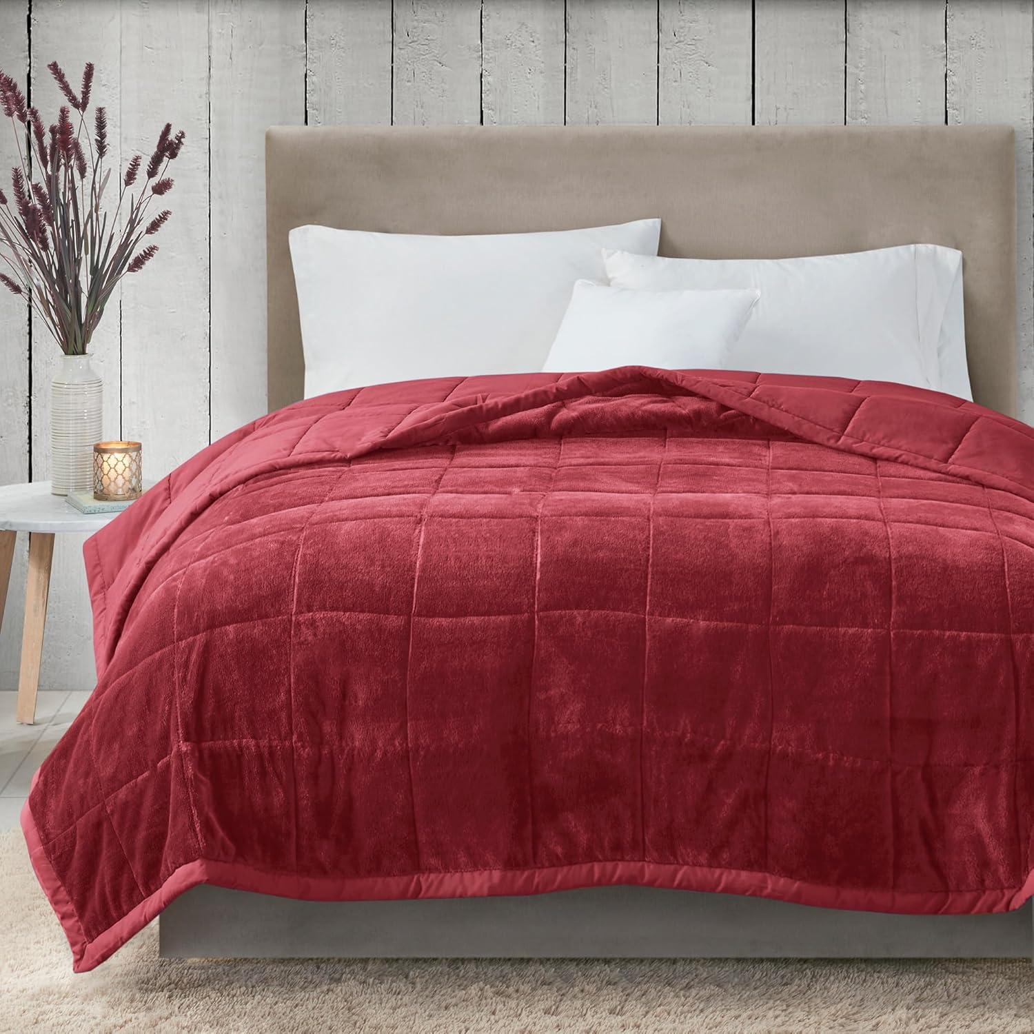 Madison Park Coleman Reversible HeiQ Smart Temperature Down Alternative Blanket