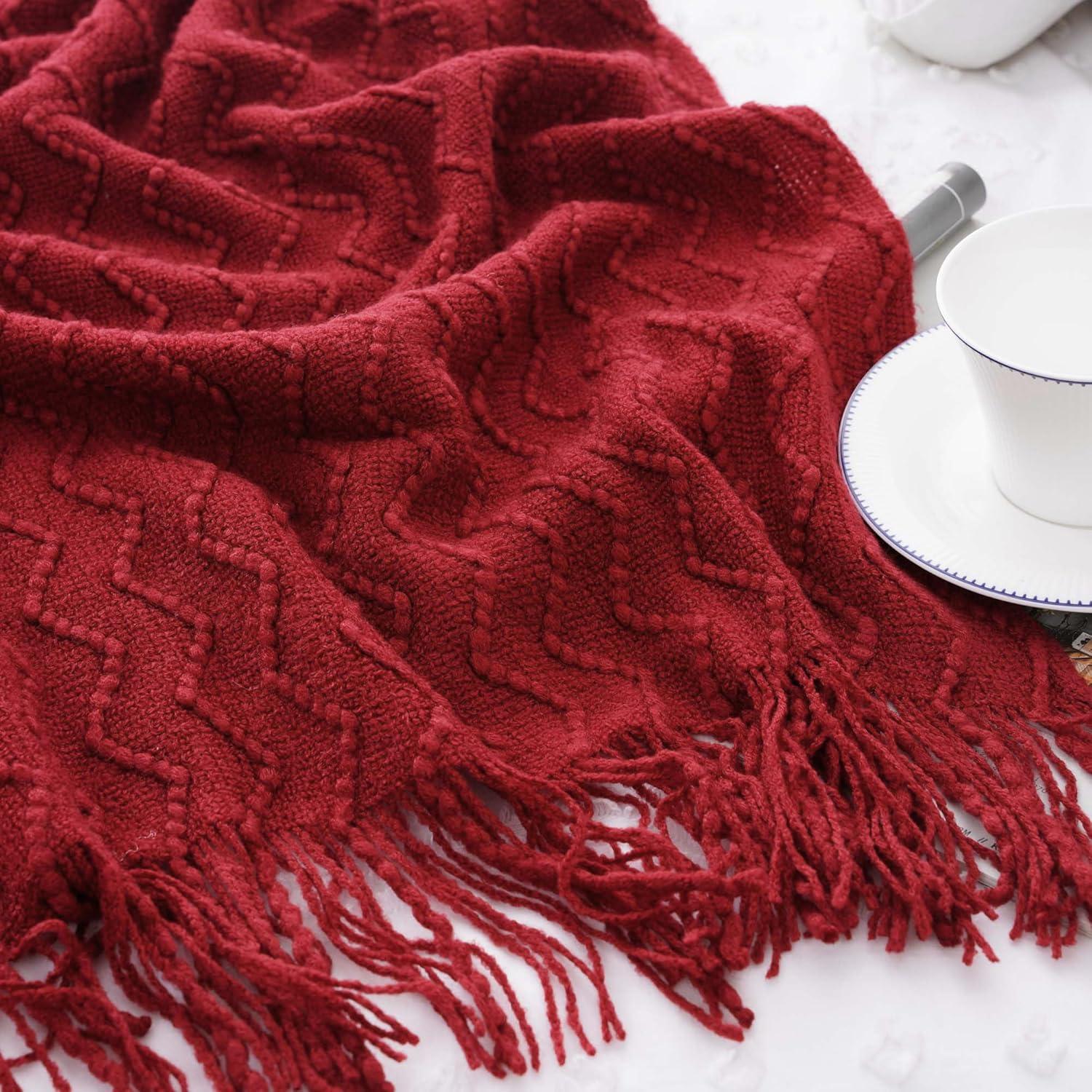 Battilo Home Plain Weave / Muslin Throw Blanket