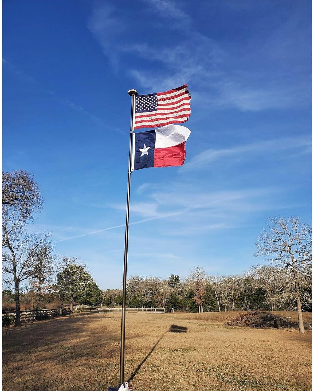 Texas State Flag 4x6 Heavy Duty Nylon with Embroidered Star