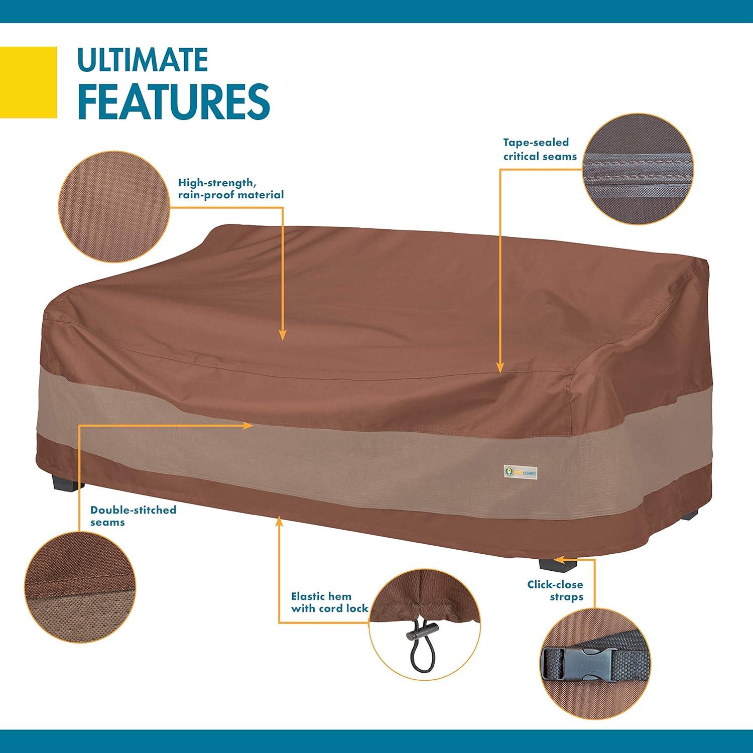 Duck Covers Ultimate 87 in. W Patio Sofa Cover