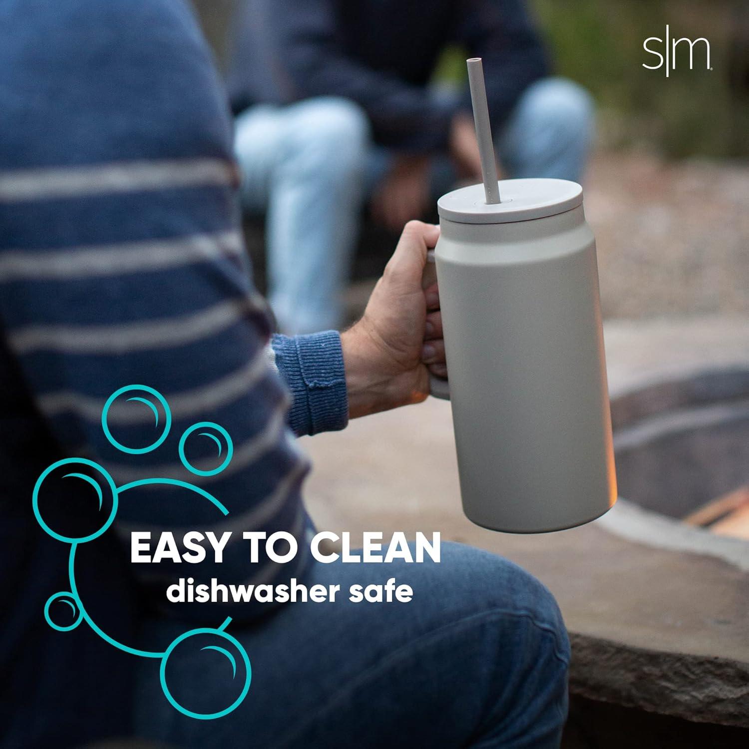 Simple Modern 50 fl oz Insulated Stainless Steel Trek Tumbler with Straw Lid | Lavender Mist