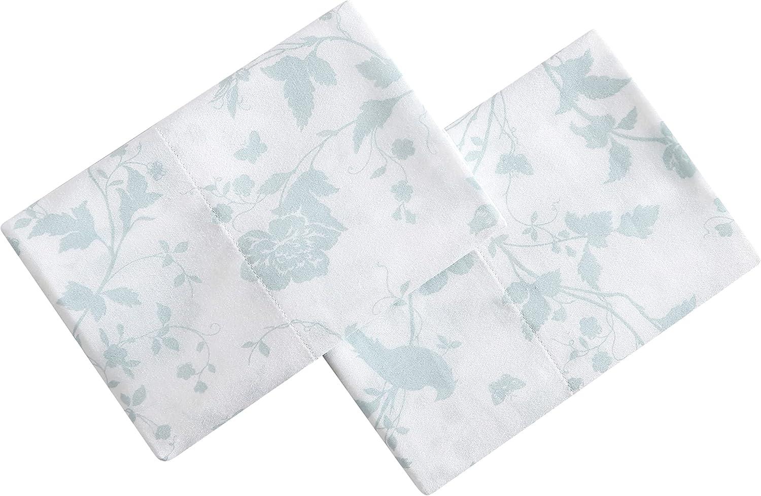 Laura Ashley Laura Ashley Printed Cotton Sateen Pillowcase Set (Set of 2)