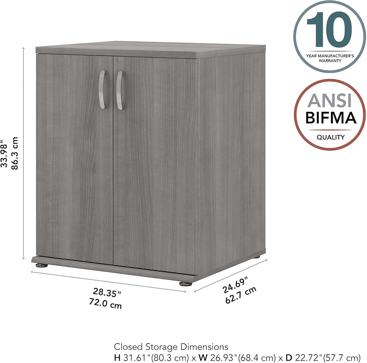 Universal Storage 28.35'' Wide 2 - Shelf Storage Cabinet