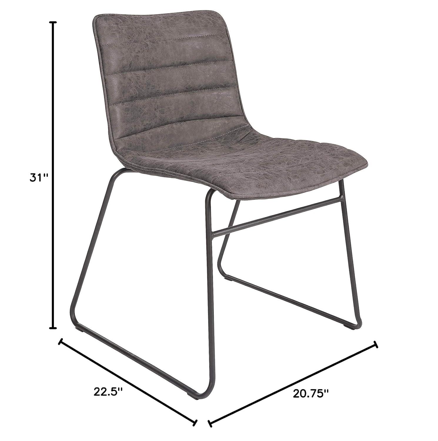 Halo Metal Stackable Multipurpose Chair ( Set of 2 )