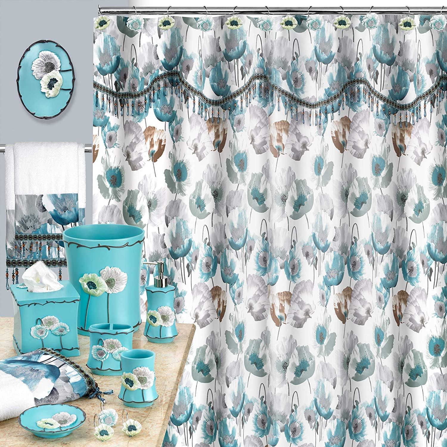 Popular Bath Plastic Open Waste Basket - 4 Gallons