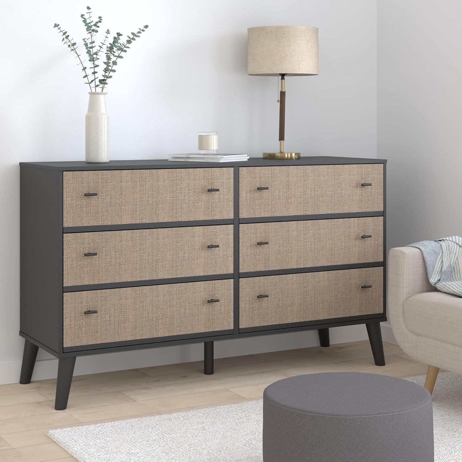 Signature Design by Ashley Contemporary Charlang Chest of Drawers, Two-tone