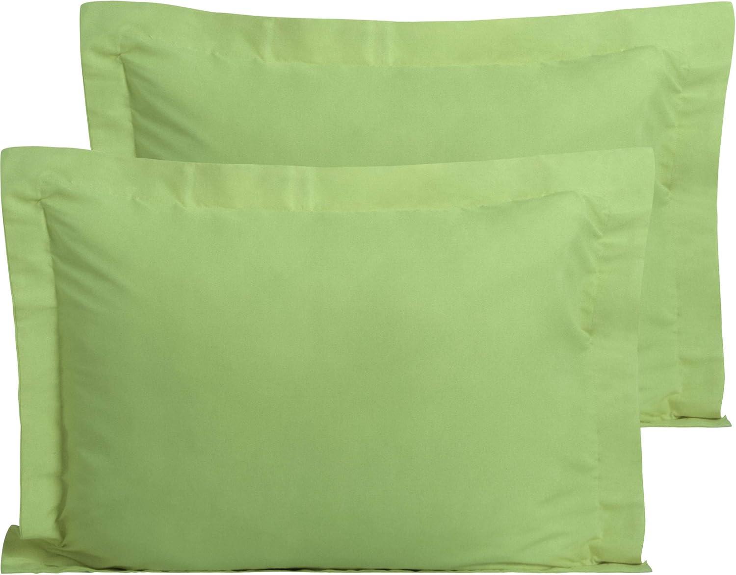 PiccoCasa Polyester Soft Brushed Microfiber Envelope Closure Pillowcases 2 Pcs