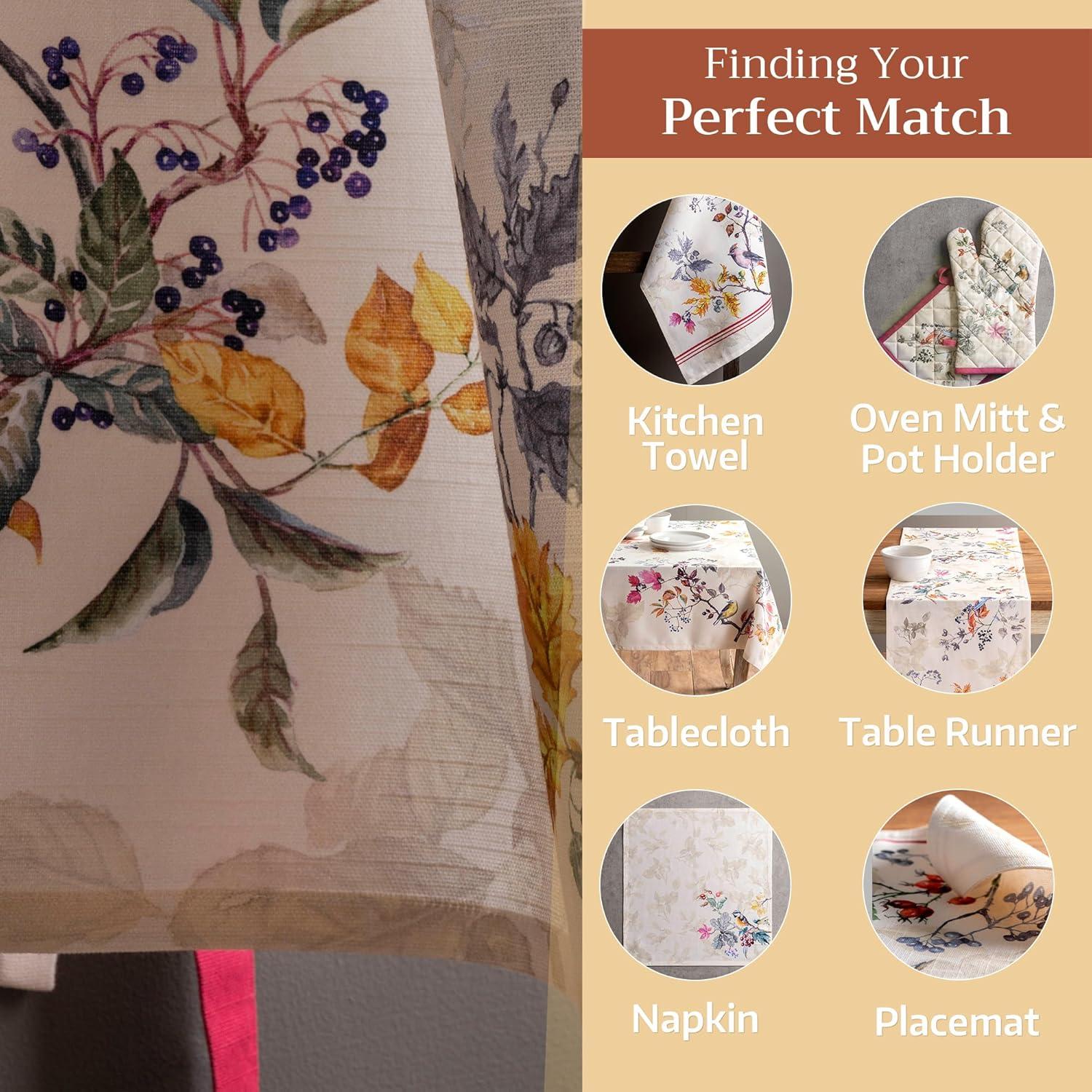 Cotton Apron with Center Pocket, Kitchen Unisex Cloth Apron (1 Piece) with Long Ties for Painting Cooking Baking Restaurant