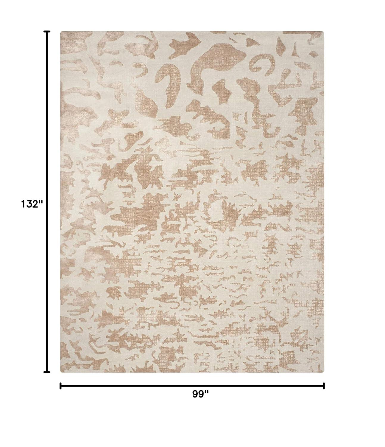 Soho SOH525 Hand Tufted Indoor Area Rug - Ivory - 8'3"x11'- Safavieh