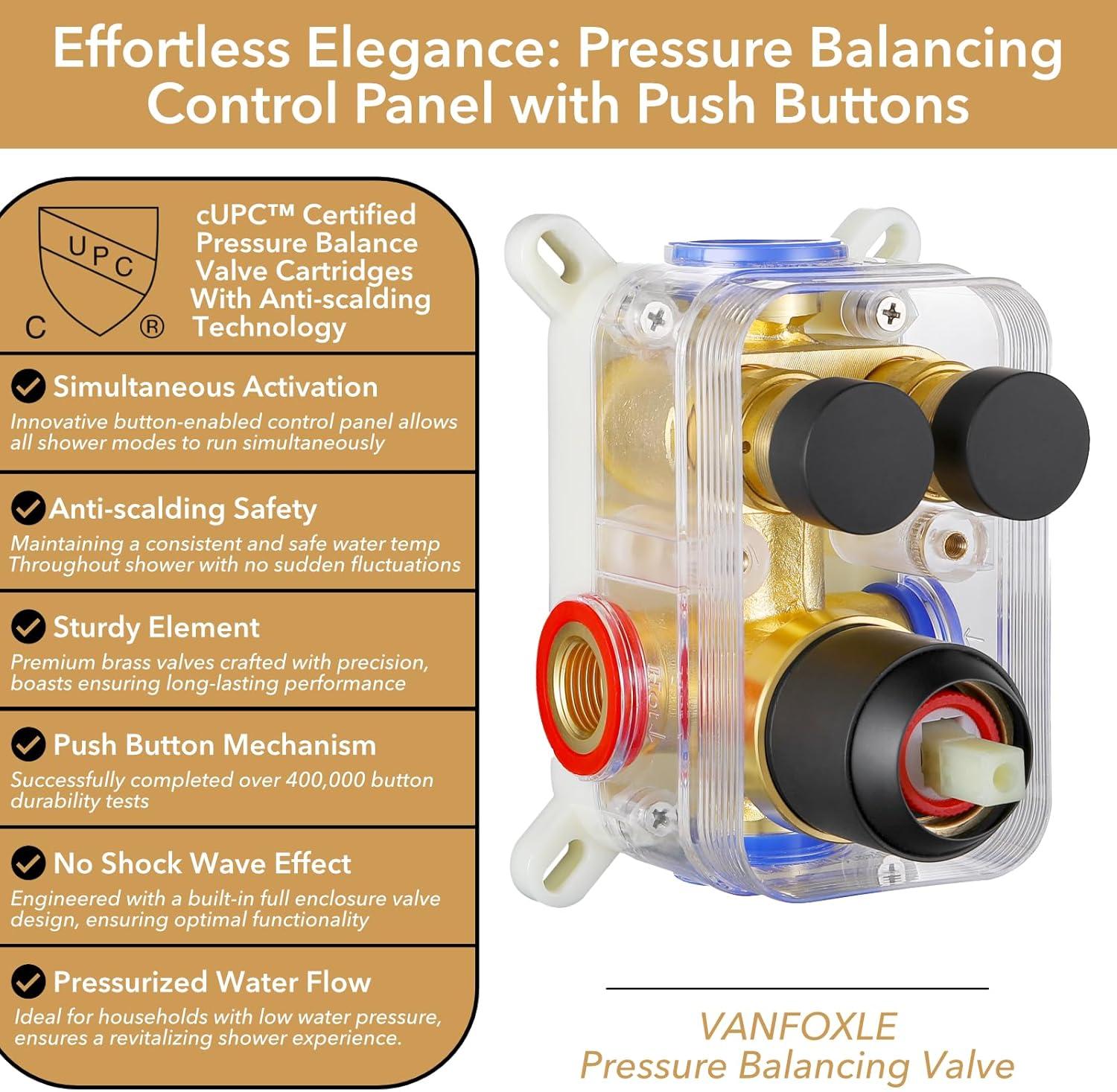 Dual Function All-In-One Kit with Rough in-Valve