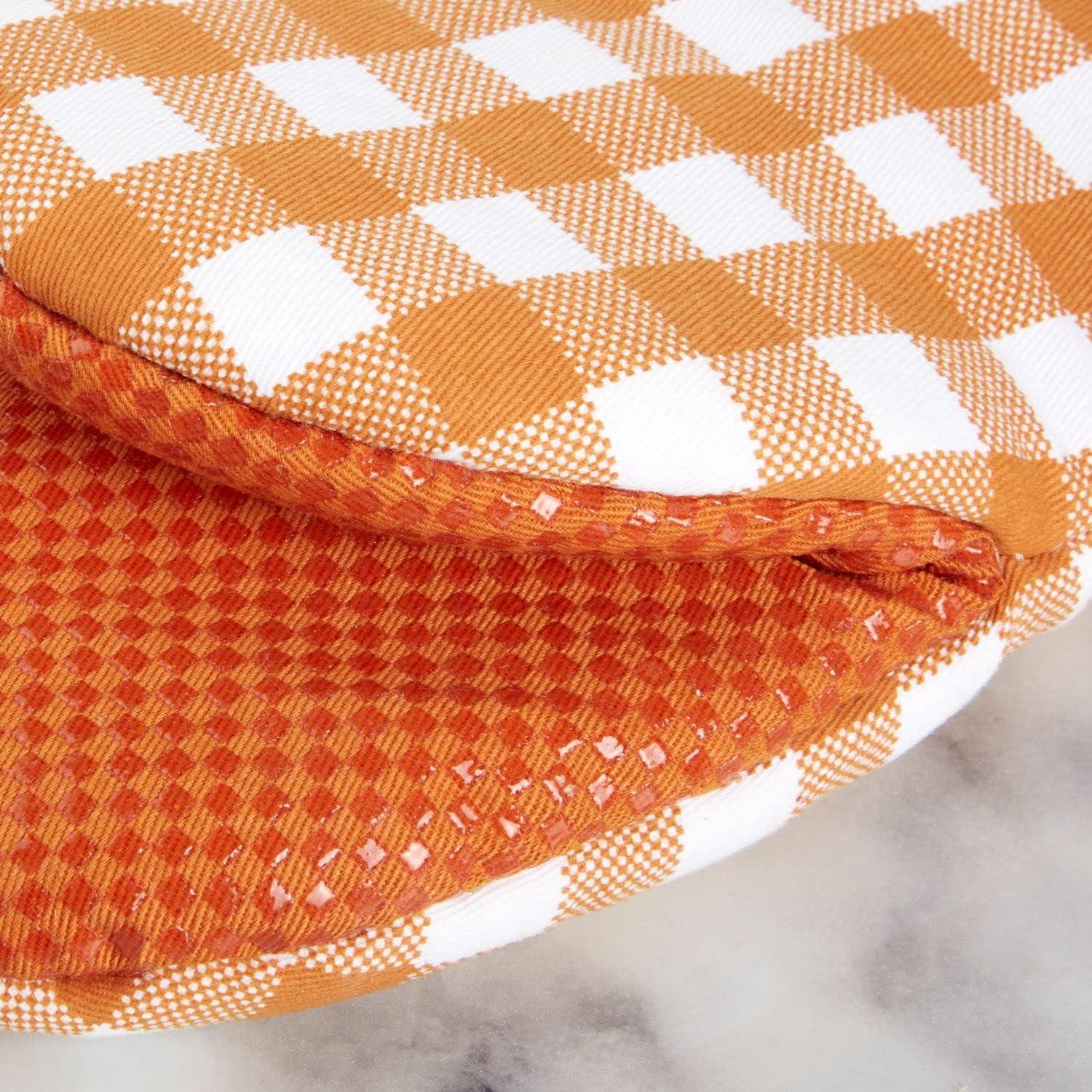 KitchenAid Gingham Mini Oven Mitt 2-Pack Set