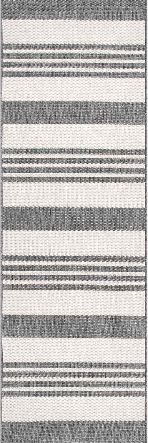 Nuloom Robin Multi Stripe Indoor/Outdoor Area Rug