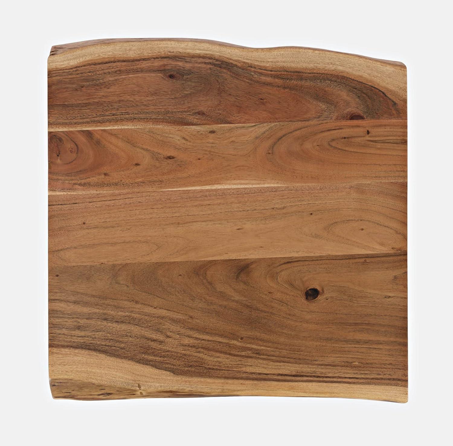 Jofran,Nature's Edge 24'' Solid Acacia Square End Table
