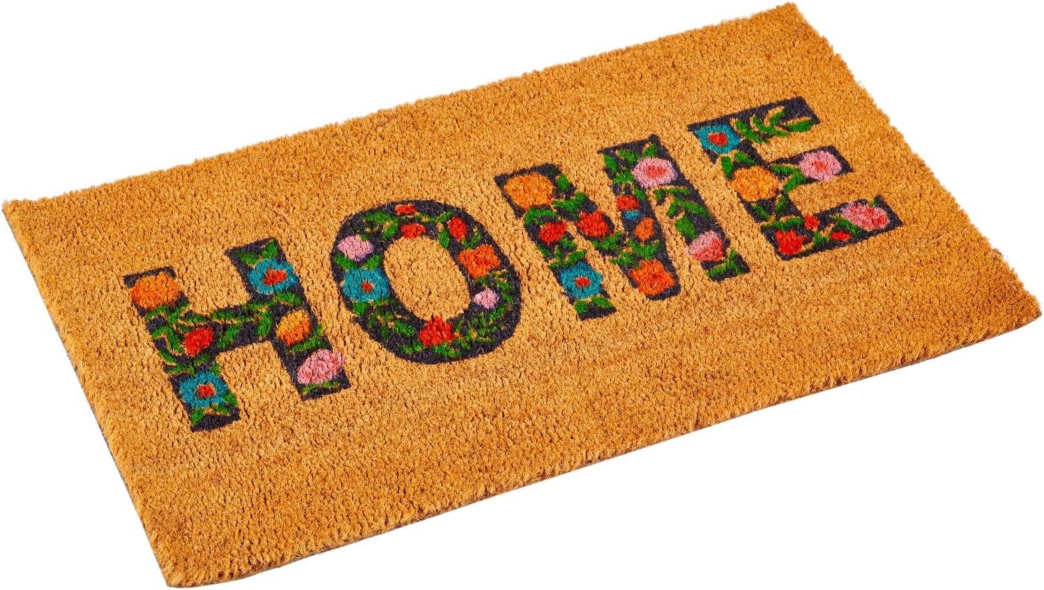 Juvale Nonslip Coco Coir Front Door Welcome Mat, Home, 17x30 in