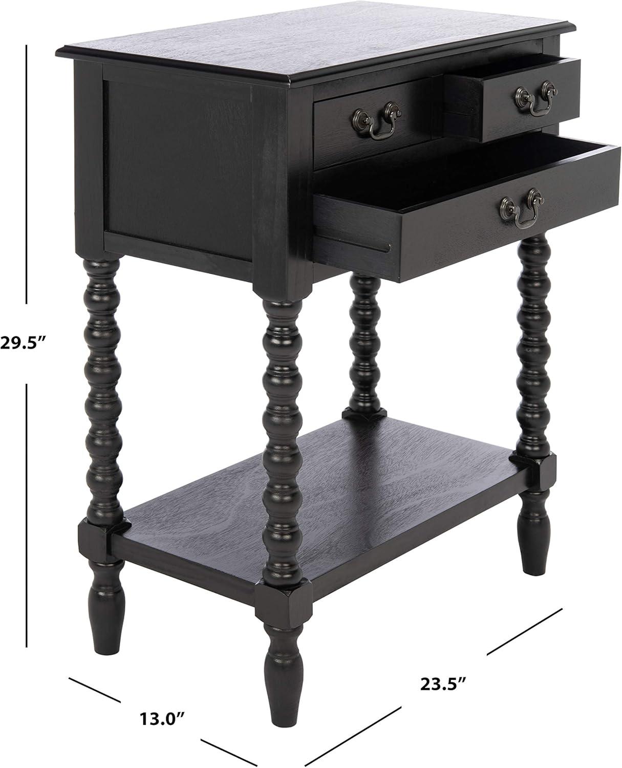 Athena 3 Drawer Console Table  - Safavieh