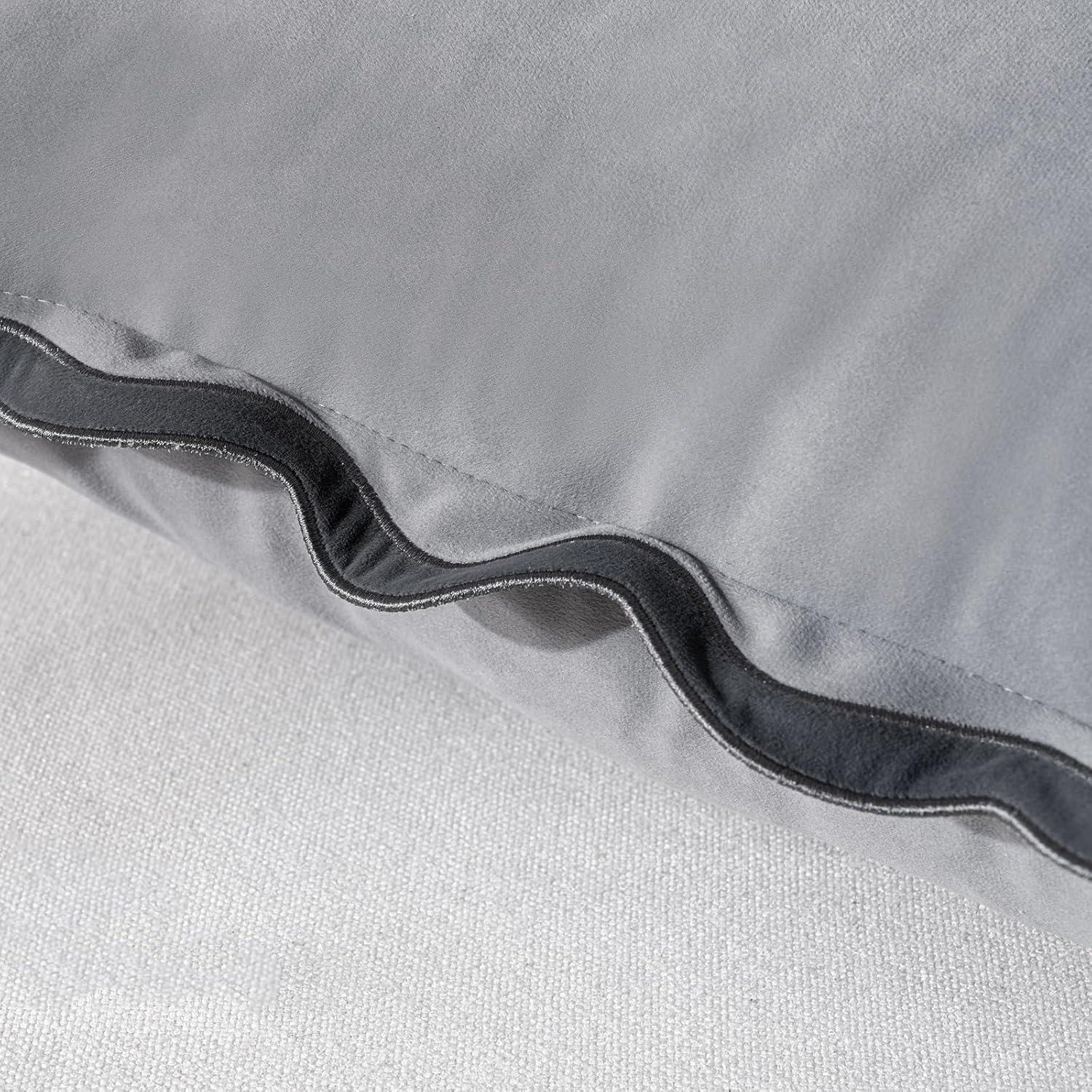 Fancy Homi 2 Packs Boho Decorative Throw Pillow Covers 18x18 Inch for Living Room Couch Bed Sofa, Rustic Modern Farmhouse Home Decor, Soft Corduroy Cream Square Cushion Case 45x45 cm