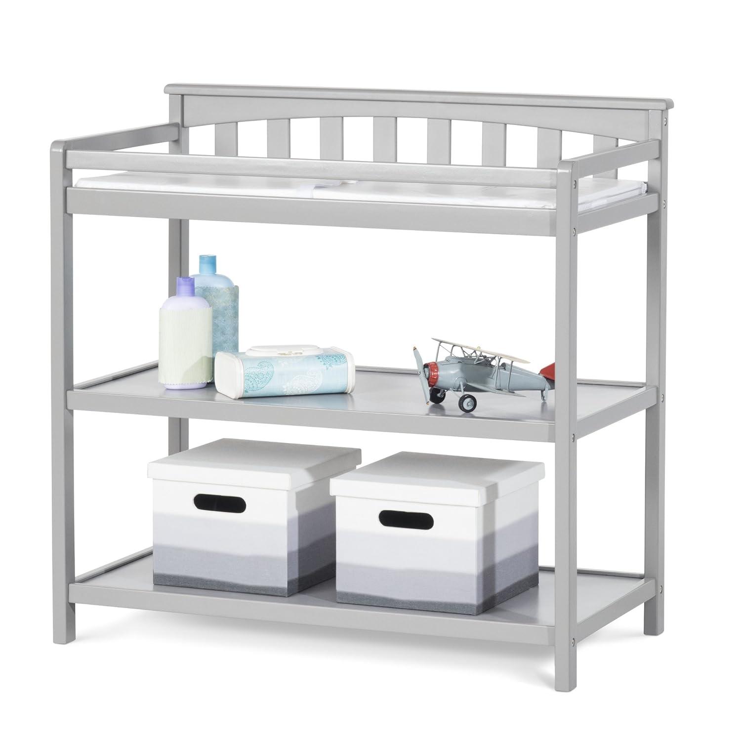 Camden Child Craft Arch Top Changing Table with Pad