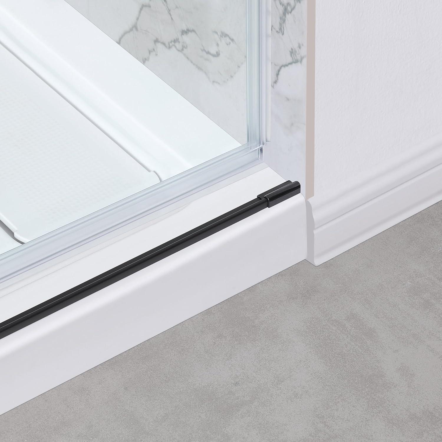 OVE Decors Bel Soft Close 2-Piece 32" x 48" x 81" Base/Door Rectangular Alcove Shower Kit