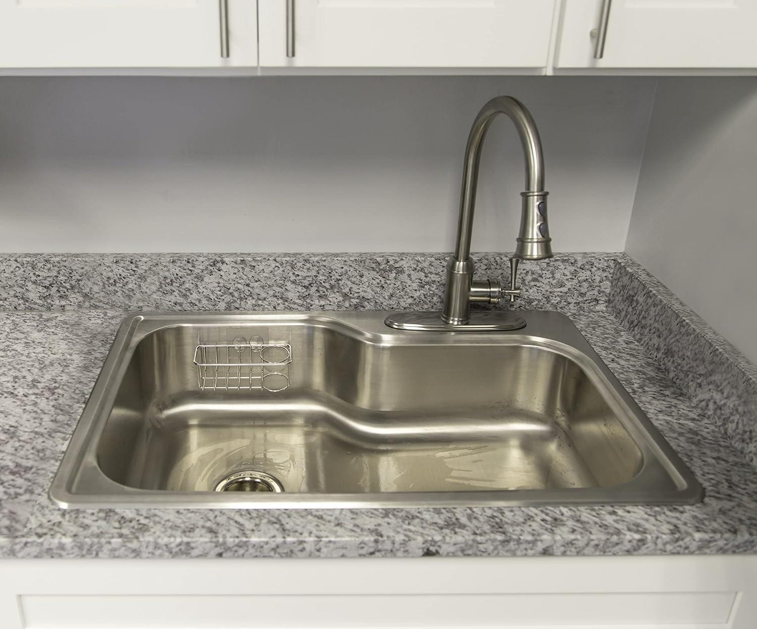 33" L x 22" W Drop-In Kitchen Sink