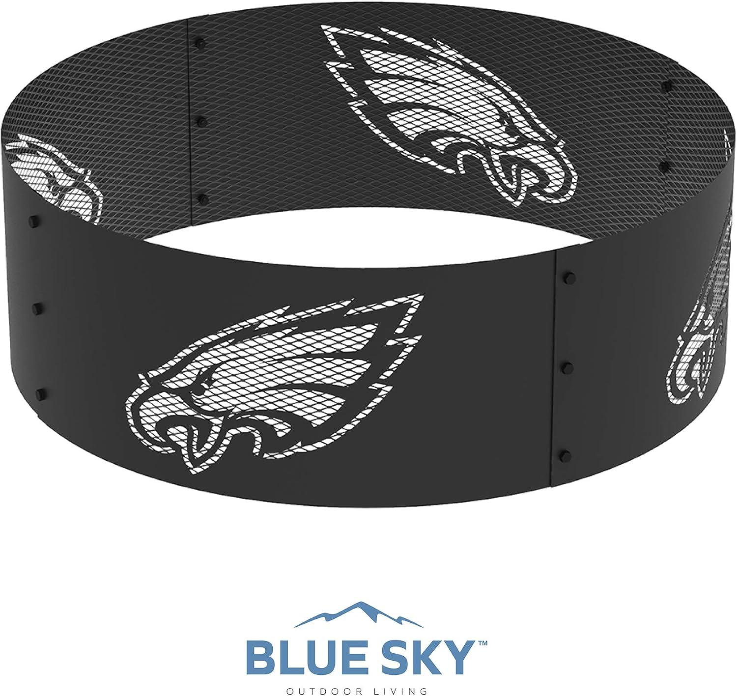 Blue Sky Outdoor Living Round Steel Wood Burning Fire Pit